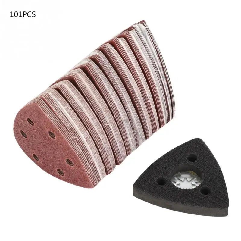 101pcs Sanding Set Sandpaper for Bosch Fein Oscillating Multi Tool Cutting Cutter Pad High Quality
101pcs Sanding Set Sandpaper for Bosch Fein Oscillating Multi Tool Cutting Cutter Pad High Quality