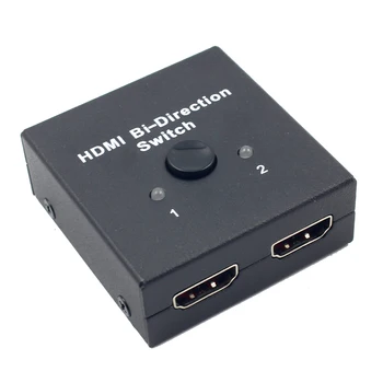 Bidirectional 2 hdmi switcher 2 in 1 out or 1 in 2 out video splitter converter 1080P 3D-SCLL
Bidirectional 2 hdmi switcher 2 in 1 out or 1 in 2 out video splitter converter 1080P 3D-SCLL