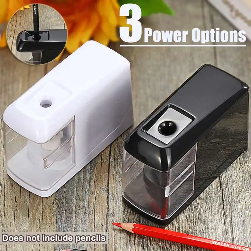 Office Student Electric Pencil Sharpener For 0-8mm Pencils Use Battery Automatic Operated Powered Electronic Pencil Sharpener
Office Student Electric Pencil Sharpener For 0-8mm Pencils Use Battery Automatic Operated Powered Electronic Pencil Sharpener