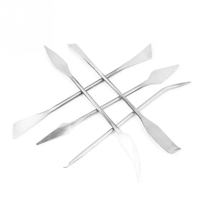 5Pcs Carving Tool Stainless Steel Spatula/Chisel Wax Clay Sculpting Tool Set Modeling Clay Carving Tools
5Pcs Carving Tool Stainless Steel Spatula/Chisel Wax Clay Sculpting Tool Set Modeling Clay Carving Tools