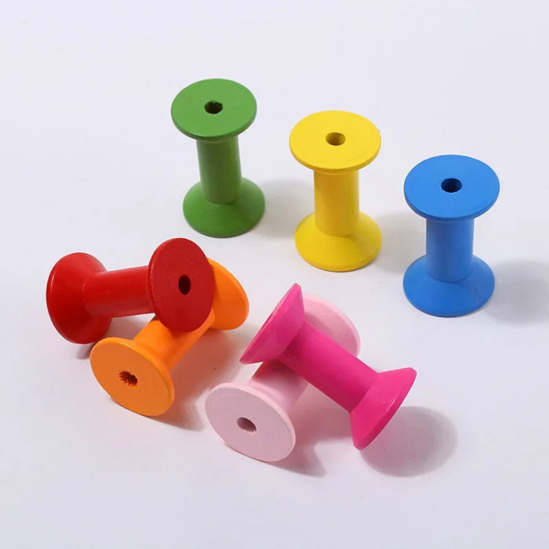 Needlework Sewing Tools Accessory Bobbin Spools 10 Pcs Empty Wooden Bobbins Random Mixed Color Embroidery Spools Thread
Needlework Sewing Tools Accessory Bobbin Spools 10 Pcs Empty Wooden Bobbins Random Mixed Color Embroidery Spools Thread
