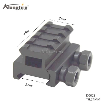 AloneFire 4Slot Low Riser 21mm/20mm Weaver Picatinny Rifle Short Side Rail Base Airsoft Paintball Riser Scope Mount Rail-D0028
AloneFire 4Slot Low Riser 21mm/20mm Weaver Picatinny Rifle Short Side Rail Base Airsoft Paintball Riser Scope Mount Rail-D0028