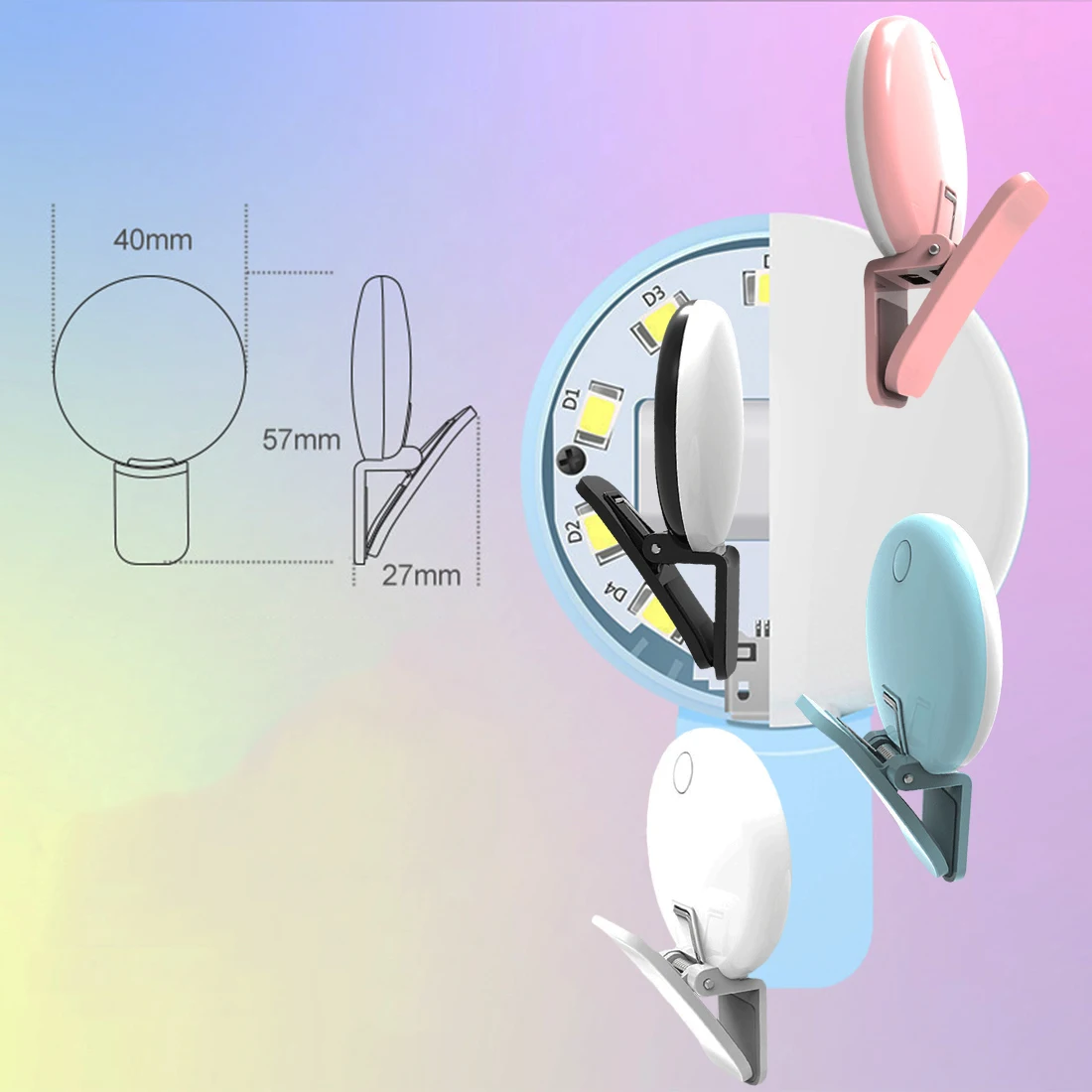 Hot Mini LED Flash Fill Light Up Selfie Luminous Lamp Phone Ring Camera Lenses for Samsung 
Hot Mini LED Flash Fill Light Up Selfie Luminous Lamp Phone Ring Camera Lenses for Samsung