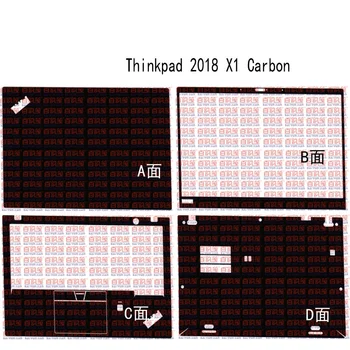 Laptop Carbon fiber Skin Sticker Cover For New Lenovo Thinkpad X1 Carbon 2018 release 14" 6th Gen
Laptop Carbon fiber Skin Sticker Cover For New Lenovo Thinkpad X1 Carbon 2018 release 14" 6th Gen