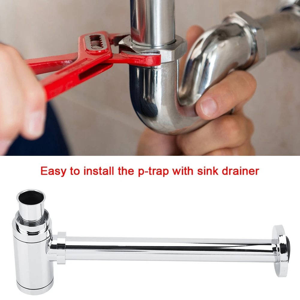 Durable Polished Chromed Tube Pipe Deodorant P-trap Pollution Discharge Tube Bathroom Accessories
Durable Polished Chromed Tube Pipe Deodorant P-trap Pollution Discharge Tube Bathroom Accessories