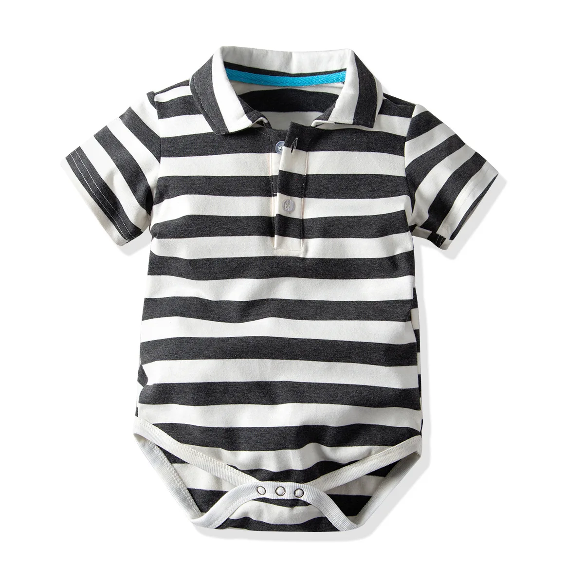 New Baby Boys Romper Black and white stripes style Short Sleeve infant Jumpsuit cotton Baby Rompers Newborn Clothes Kids cloth
New Baby Boys Romper Black and white stripes style Short Sleeve infant Jumpsuit cotton Baby Rompers Newborn Clothes Kids cloth