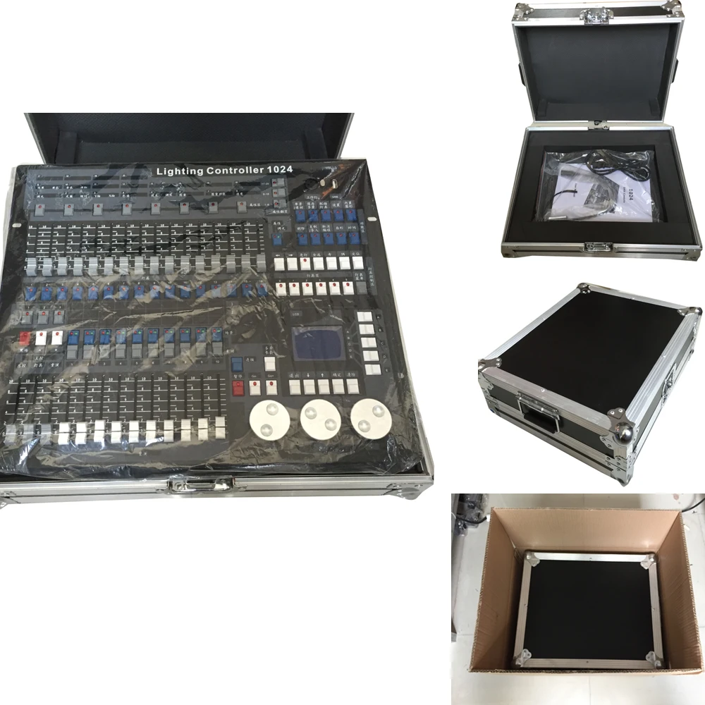 1024 Channels DMX512 DMX Controller Console DJ Disco Equipment DMX Lighting Consoles Professional Stage Lights Control Equipment
1024 Channels DMX512 DMX Controller Console DJ Disco Equipment DMX Lighting Consoles Professional Stage Lights Control Equipment