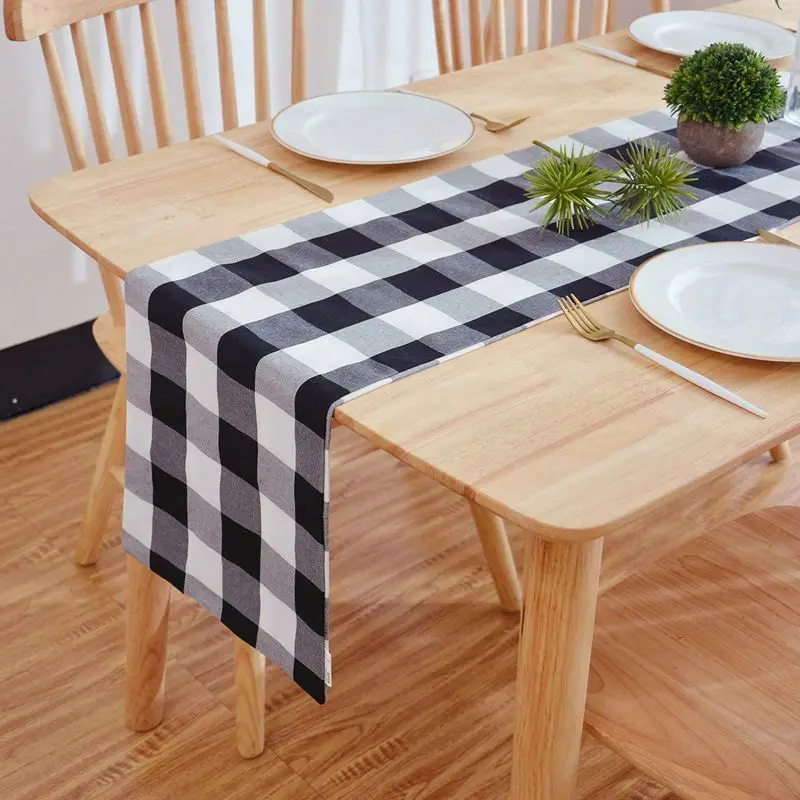 Cotton linen Buffalo Check Table Runner For Family Dinners Or Gatherings, Indoor Or Outdoor Parties, & Everyday Use (30x180cm,
Cotton linen Buffalo Check Table Runner For Family Dinners Or Gatherings, Indoor Or Outdoor Parties, & Everyday Use (30x180cm,
