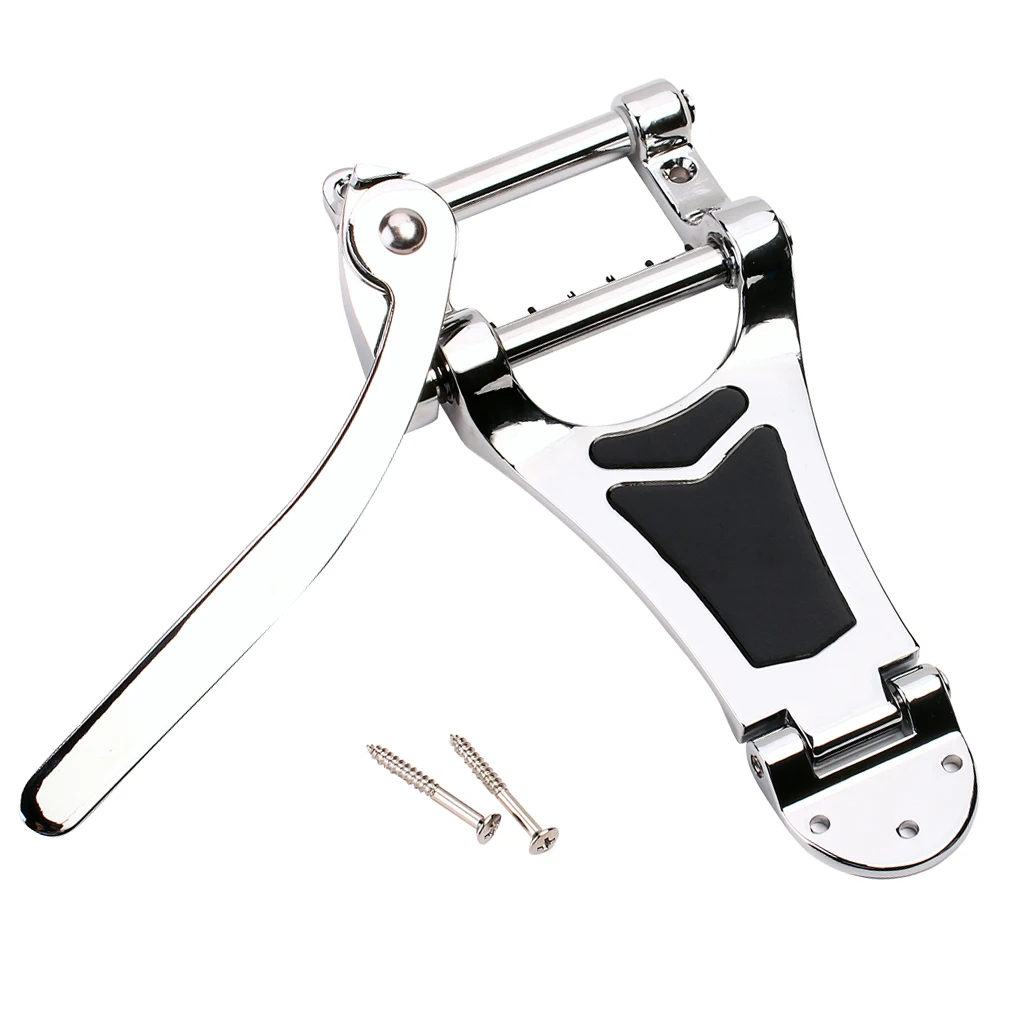 High Quality Zinc Alloy Tremolo Tailpiece Guitar Bridge for LP Jazz Electric Guitar Chrome
High Quality Zinc Alloy Tremolo Tailpiece Guitar Bridge for LP Jazz Electric Guitar Chrome
