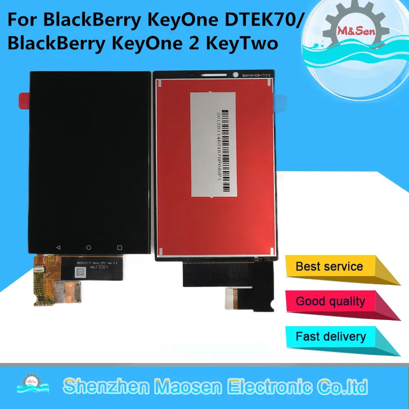 Original M&Sen For BlackBerry KeyOne DTEK70 DTEK 70 LCD Display Screen+Touch Panel Digitizer For Key2 KeyOne 2 KeyTwo Display
Original M&Sen For BlackBerry KeyOne DTEK70 DTEK 70 LCD Display Screen+Touch Panel Digitizer For Key2 KeyOne 2 KeyTwo Display