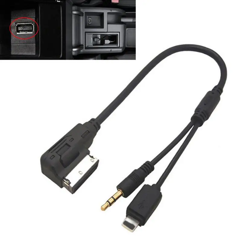 New Arrival Lead Connector Adapter Music Car Cable AUX AMI MMI for iphone 5 6 7 8 Audio Interface
New Arrival Lead Connector Adapter Music Car Cable AUX AMI MMI for iphone 5 6 7 8 Audio Interface
