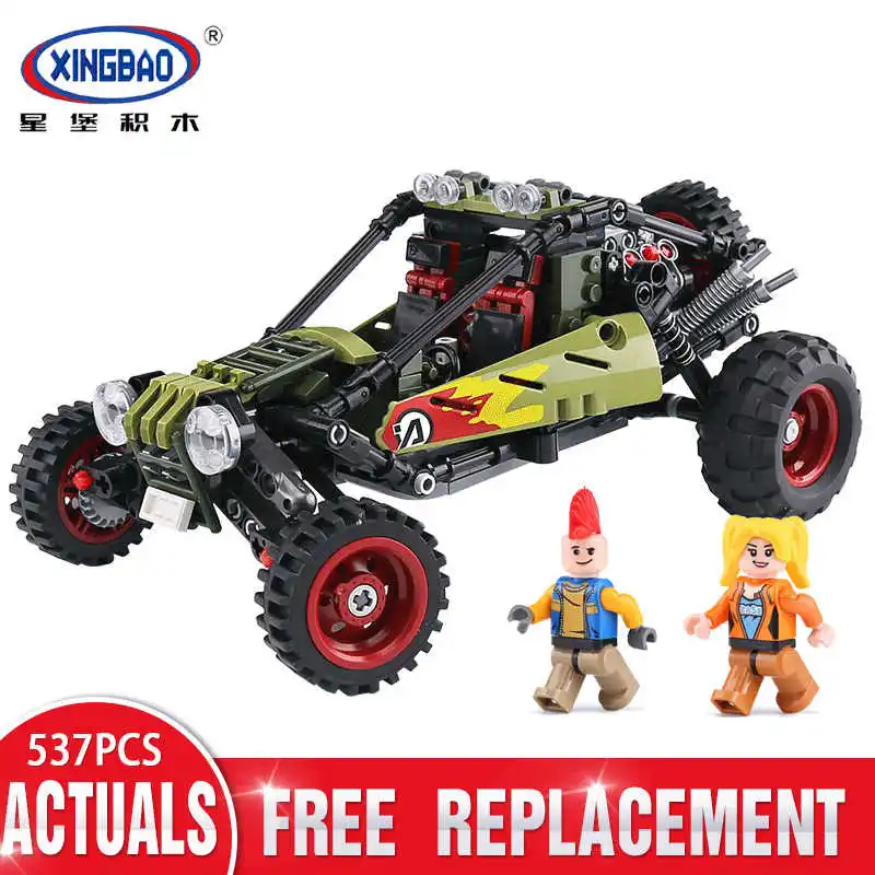 Xingbao 03033 Assembly Car Toys The Off-road Car Set Building Blocks Bricks Kid Toys Compatible LP Car Toys Christmas Gifts
Xingbao 03033 Assembly Car Toys The Off-road Car Set Building Blocks Bricks Kid Toys Compatible LP Car Toys Christmas Gifts