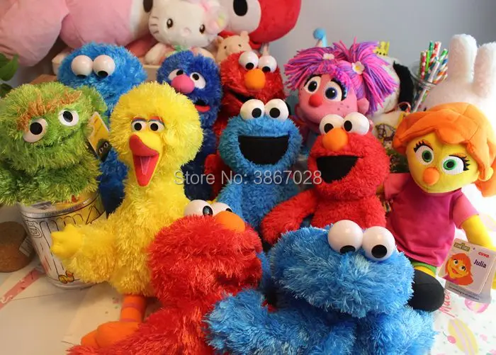 sesame street authentci Elmo Cookie Grover Zoe Ernie Big Bird abby stuffed 30cm plush toy Gift
sesame street authentci Elmo Cookie Grover Zoe Ernie Big Bird abby stuffed 30cm plush toy Gift