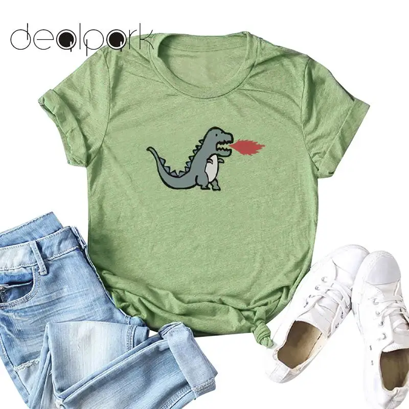Women Summer Tops 2019 5XL Plus Size T-shirt Cartoon Animal Dinosaurs Print T Shirt O Neck Short Sleeve Funny Tee Shirts female
Women Summer Tops 2019 5XL Plus Size T-shirt Cartoon Animal Dinosaurs Print T Shirt O Neck Short Sleeve Funny Tee Shirts female