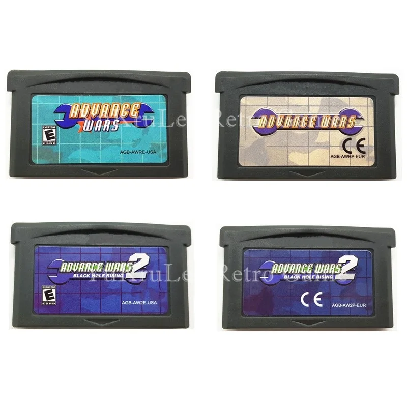 Video Game Cartridge Card Fire Advance Wars Series for 32 Bit Game Console US/EU General Version
Video Game Cartridge Card Fire Advance Wars Series for 32 Bit Game Console US/EU General Version