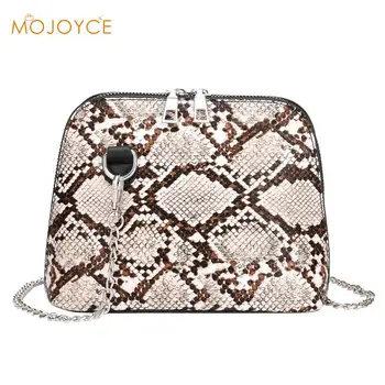 Snake Print Chain Shell Shoulder Messenger Handbags Women Casual PU Leather Crossbody Bags bolsos mujer de marca famosa 2019
Snake Print Chain Shell Shoulder Messenger Handbags Women Casual PU Leather Crossbody Bags bolsos mujer de marca famosa 2019