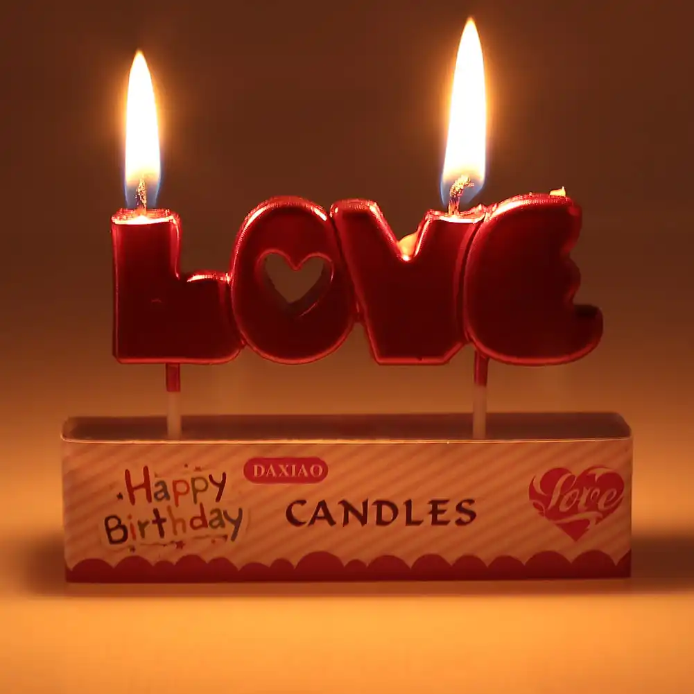 candles decor valentines day beautiful kitchen party birthday