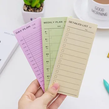Plan Sticker Post Self-adhesive Sticky Notes Memo Pads Stickers Office Stationery and School Supplies 30 pages/1PCS 
Plan Sticker Post Self-adhesive Sticky Notes Memo Pads Stickers Office Stationery and School Supplies 30 pages/1PCS