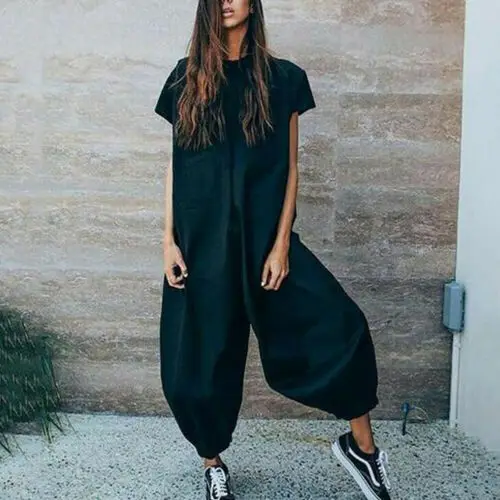 Hirigin Women Short Sleeve Clubwear Summer Playsuit Loose New Holiday Party Puff Jumpsuit Trousers
Hirigin Women Short Sleeve Clubwear Summer Playsuit Loose New Holiday Party Puff Jumpsuit Trousers