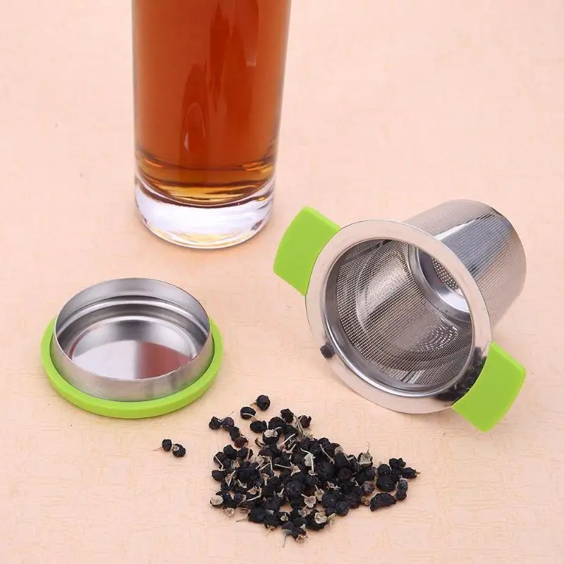 Stainless Steel Reusable Tea Strainer For Loose Tea Leaf Tea Infuser Basket Fine Mesh With Handles Lid Tea and Coffee Filters
Stainless Steel Reusable Tea Strainer For Loose Tea Leaf Tea Infuser Basket Fine Mesh With Handles Lid Tea and Coffee Filters