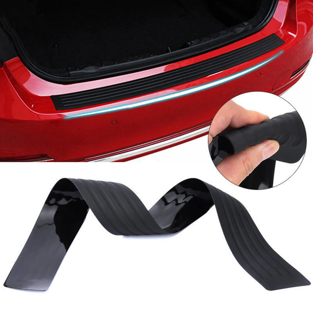 New Scratch Resistance Black Rubber Car Rear Bumper Sill/Protector Plate Rubber Cover Guard Pad Moulding Trim Styling Mouldings 
New Scratch Resistance Black Rubber Car Rear Bumper Sill/Protector Plate Rubber Cover Guard Pad Moulding Trim Styling Mouldings