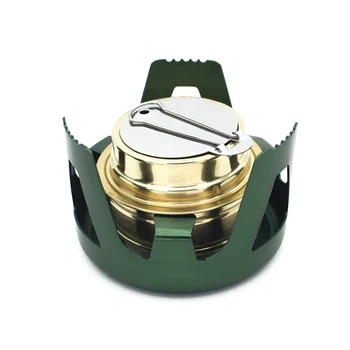 Camping Portable Aluminum Mini Stove With Alcohol Compact And Lightweight Backpacking Equipment
Camping Portable Aluminum Mini Stove With Alcohol Compact And Lightweight Backpacking Equipment