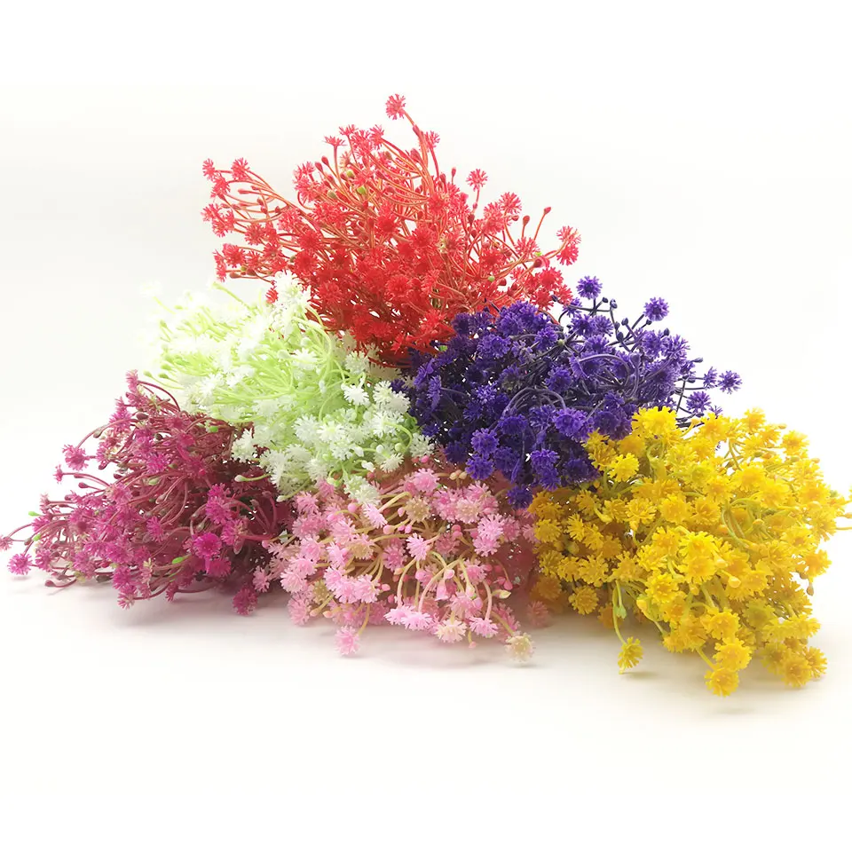 1pc Artificial Babys Breath Flowers Gypsophila Bouquet Fake Flower High Quality For Wedding Table Party Decoration Wall Vase Pot
1pc Artificial Babys Breath Flowers Gypsophila Bouquet Fake Flower High Quality For Wedding Table Party Decoration Wall Vase Pot
