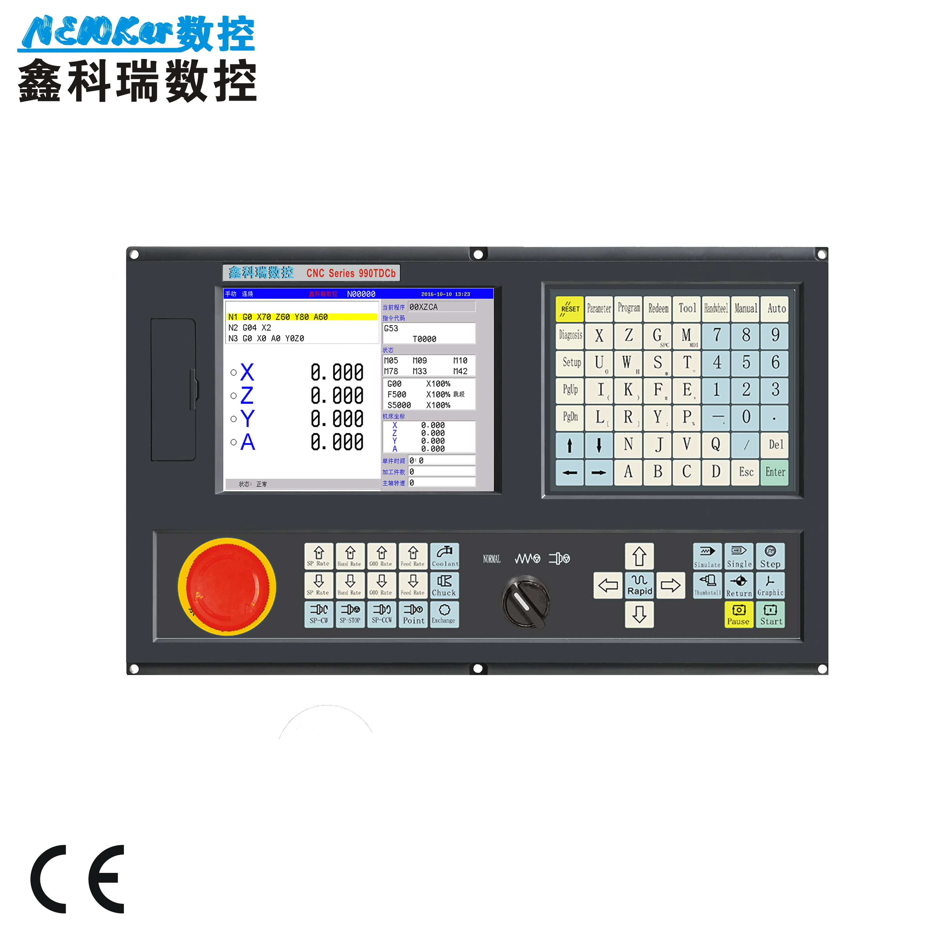 Фото Fanuc фрезерный станок с ЧПУ Токарный 4 оси контроллер NEW990TDCa motion контрольная карта | Контроллер с ЧПУ (4000034499951)