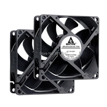 2 PCS lot Gdstime Brushless EC Cooling Fan AC 110V 120V 220V 240V 80mm 80x80x25mm
2 PCS lot Gdstime Brushless EC Cooling Fan AC 110V 120V 220V 240V 80mm 80x80x25mm