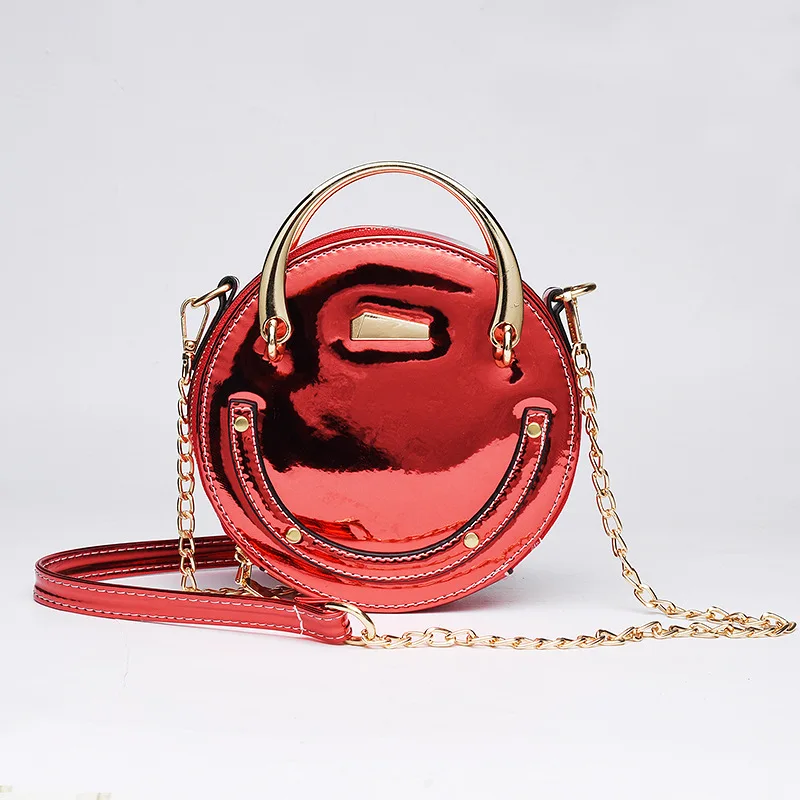 Handbag for Women 2018 New Individuality Laser Chain Mini Portable Small Round Bag Small Satchel Fashion
Handbag for Women 2018 New Individuality Laser Chain Mini Portable Small Round Bag Small Satchel Fashion
