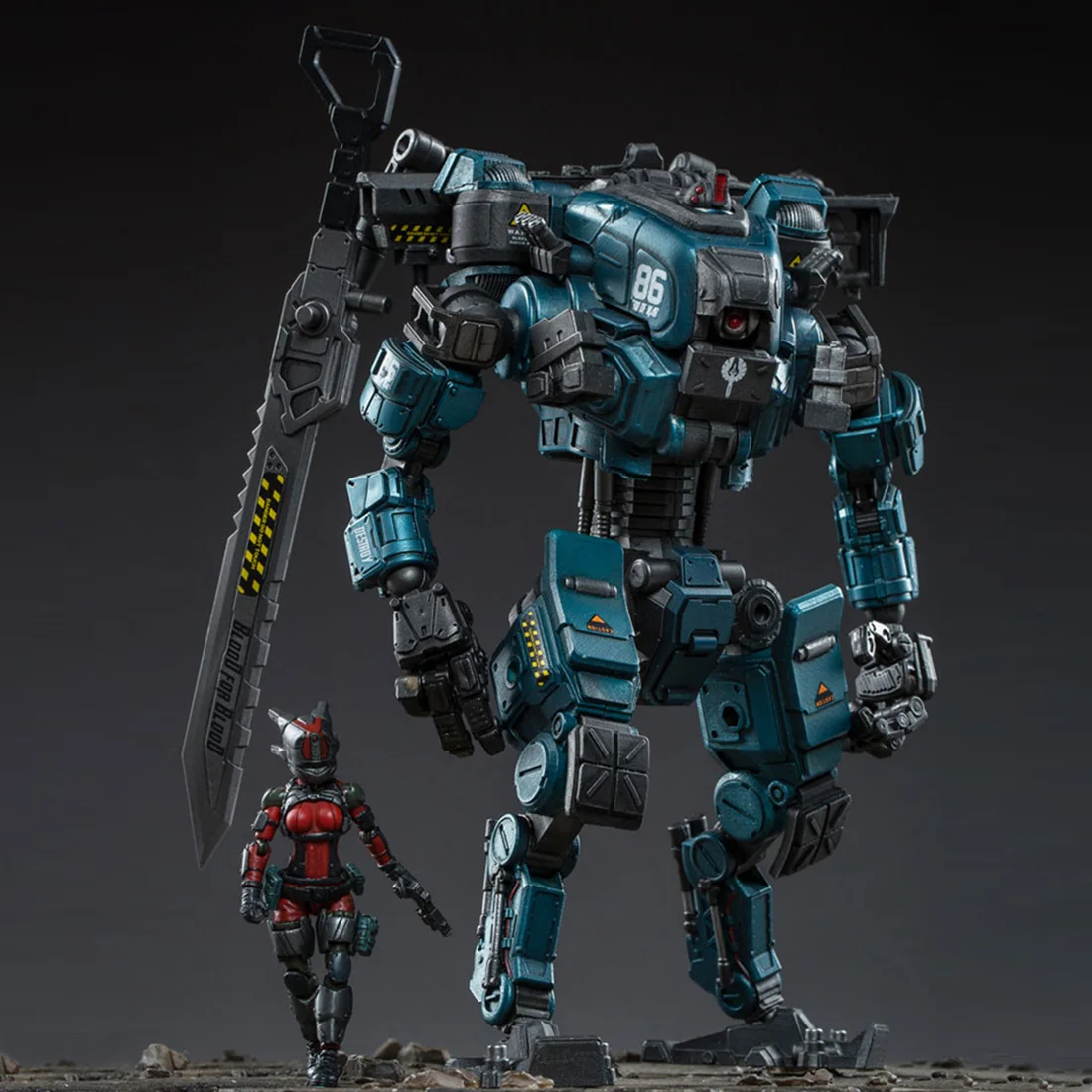 22cm DIY Removable Mecha Model Soldier Model Construction Toy Model Action Figures Toy Accessory - Mars 86 Cyanine 
22cm DIY Removable Mecha Model Soldier Model Construction Toy Model Action Figures Toy Accessory - Mars 86 Cyanine