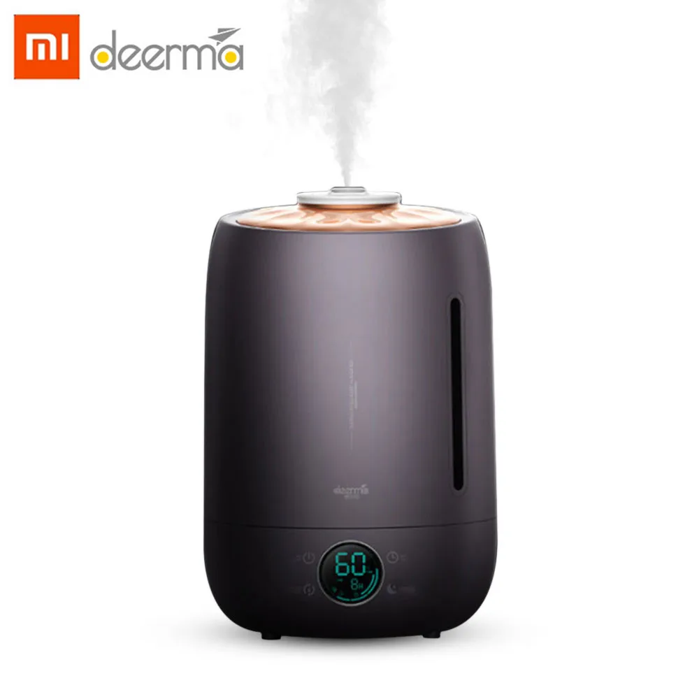 YOUPIN Deerma DEM-F630 Ultrasonic Humidifier 5L Touch Temperature Intelligent Constant Humidity Humidifier LED Digital Display
YOUPIN Deerma DEM-F630 Ultrasonic Humidifier 5L Touch Temperature Intelligent Constant Humidity Humidifier LED Digital Display