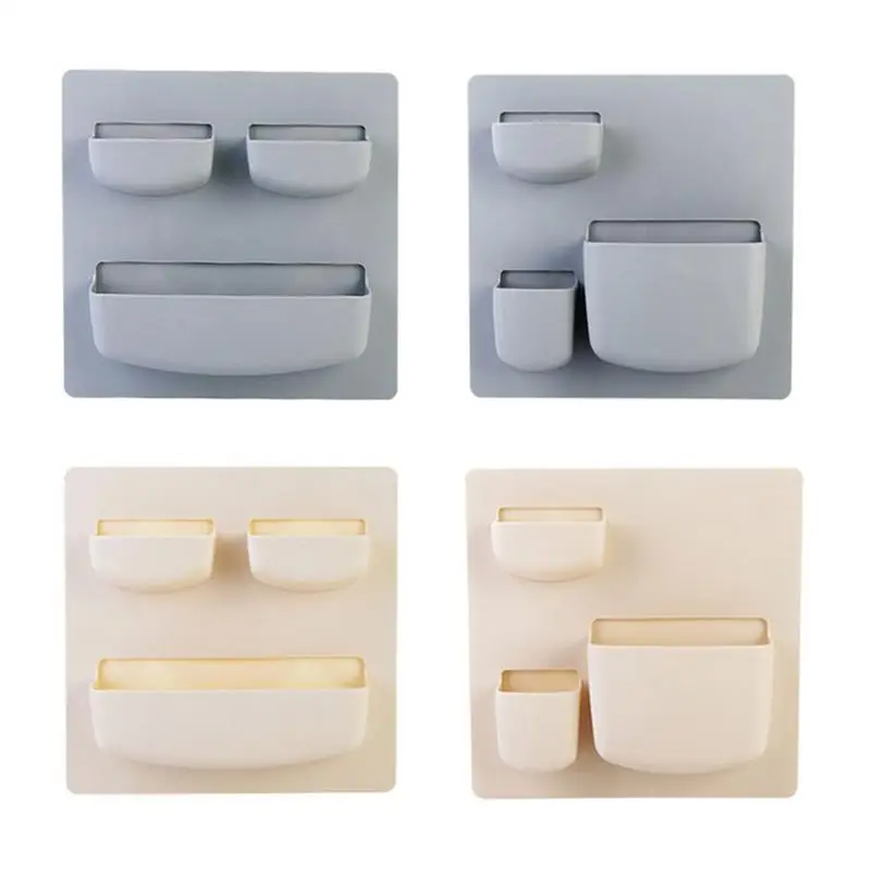 Punch-free Wall Hanging Rack Kitchen Storage Rack With Double-sided Adhesive Tapes PP Material Wall-mounted
Punch-free Wall Hanging Rack Kitchen Storage Rack With Double-sided Adhesive Tapes PP Material Wall-mounted