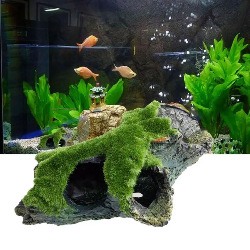 Artificial Stump Moss Aquarium Fish Shrimps Shelter Hiding Spot Decorations Fish Tank Decorative Crafts For Aquarium
Artificial Stump Moss Aquarium Fish Shrimps Shelter Hiding Spot Decorations Fish Tank Decorative Crafts For Aquarium