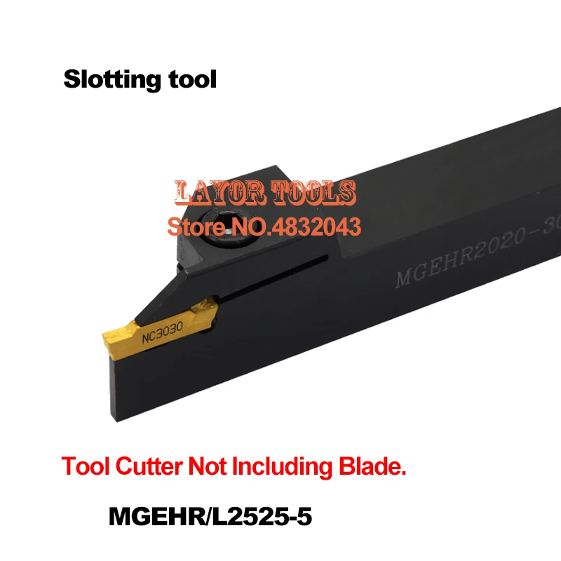 MGEHR2525-5 External Grooving CNC Lathe Tool Holder, 5.0mm Width MGEHR/L Grooving&Parting Cutting Tool Holder for MGMN500 Insert
MGEHR2525-5 External Grooving CNC Lathe Tool Holder, 5.0mm Width MGEHR/L Grooving&Parting Cutting Tool Holder for MGMN500 Insert
