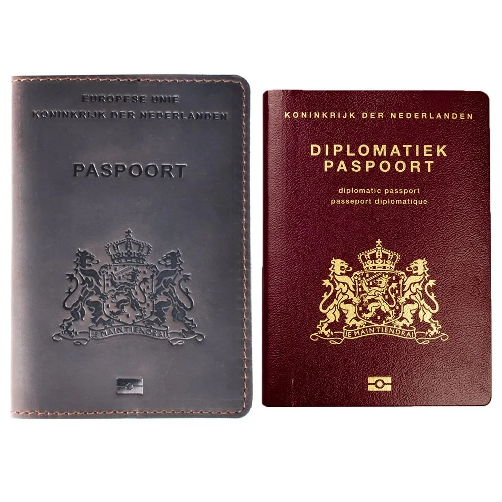 New Arrivals Genuine Leather Passport Cover for Netherlands Dutch Credit Card Holder Holland Passport Case Travel Wallet
New Arrivals Genuine Leather Passport Cover for Netherlands Dutch Credit Card Holder Holland Passport Case Travel Wallet