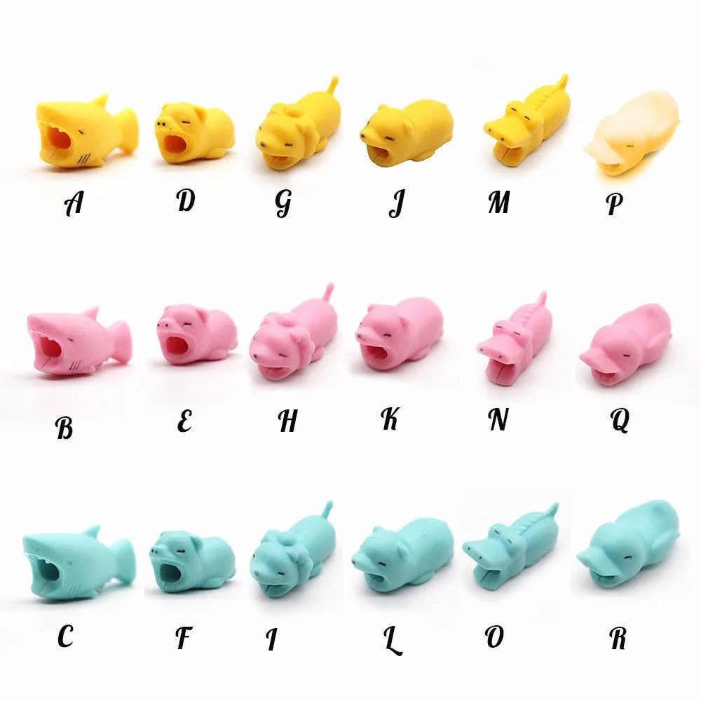 NEW Universal Cable Protector Cute Cartoon Animal Cable Winder for Phone Cable Cord Anti-Break Data Cable Protective Case Saver
NEW Universal Cable Protector Cute Cartoon Animal Cable Winder for Phone Cable Cord Anti-Break Data Cable Protective Case Saver