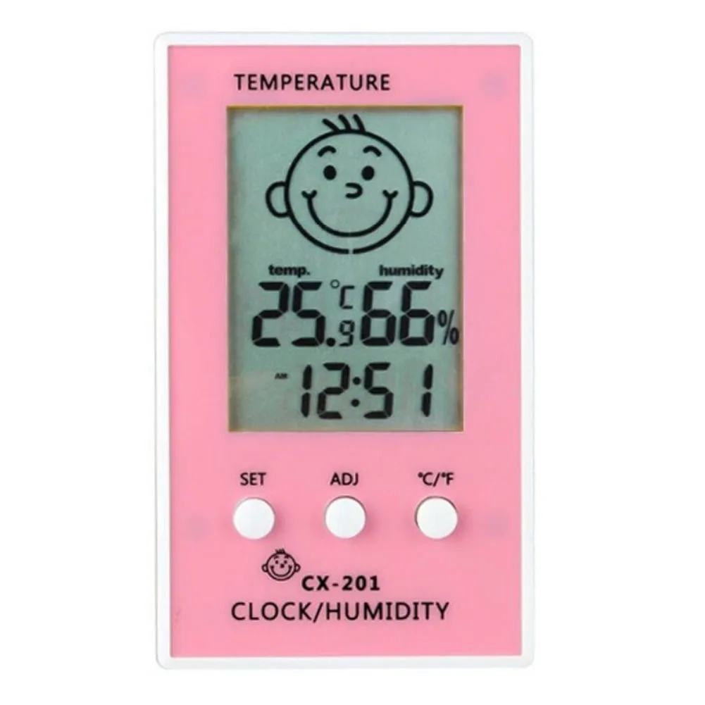 Baby Smile Indoor Outdoor Digital Clock Accurate Humidity Meter Hygrometer Home LCD Display Thermometer
Baby Smile Indoor Outdoor Digital Clock Accurate Humidity Meter Hygrometer Home LCD Display Thermometer