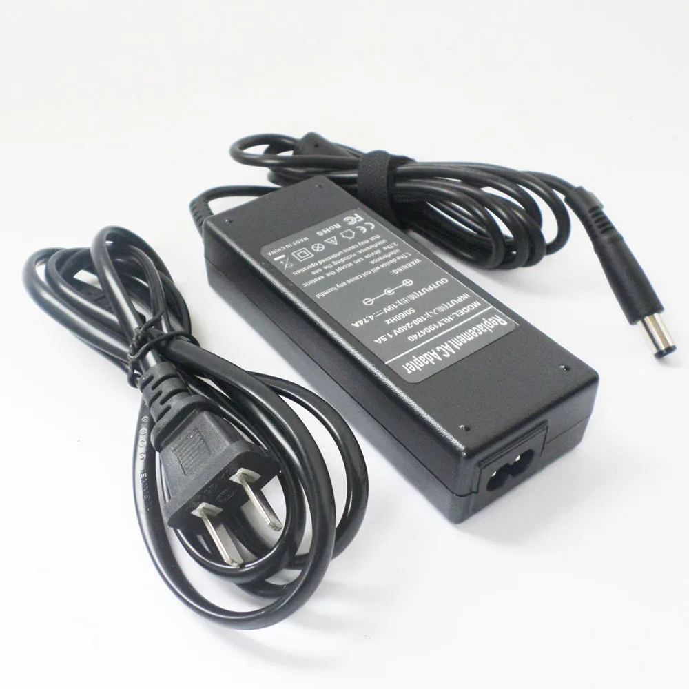 19V 4.74A AC Adapter Charger for HP CQ40 CQ50 Pavilion DV3 DV4 DV5 DV6 DV7 DV4T DV5T DV6T DV7T Laptop Power Supply Cord
19V 4.74A AC Adapter Charger for HP CQ40 CQ50 Pavilion DV3 DV4 DV5 DV6 DV7 DV4T DV5T DV6T DV7T Laptop Power Supply Cord
