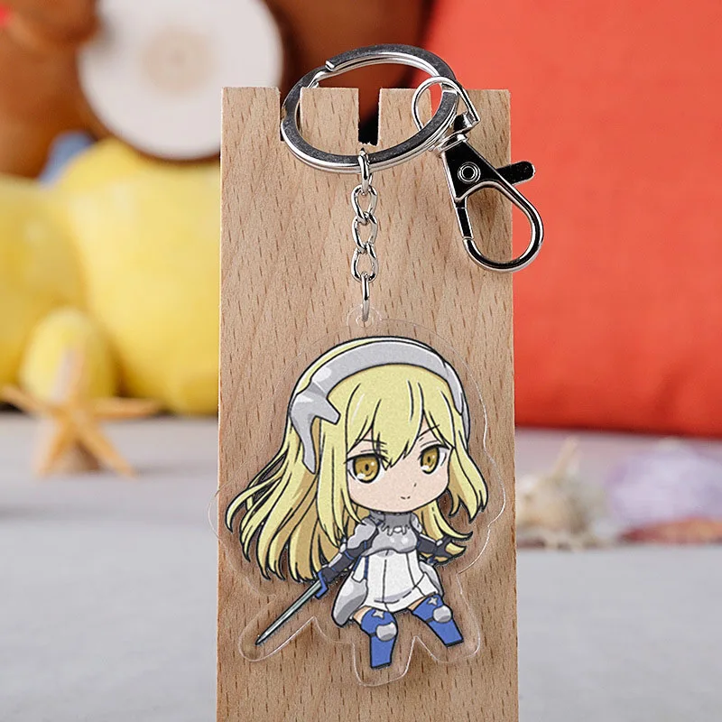 Anime Danjon Ni Deai O Motomeru No Wa Machigatte Irudarou Ka Keychain Cartoon Acrylic Car Key Holder Chain Pendants Keyrings
Anime Danjon Ni Deai O Motomeru No Wa Machigatte Irudarou Ka Keychain Cartoon Acrylic Car Key Holder Chain Pendants Keyrings