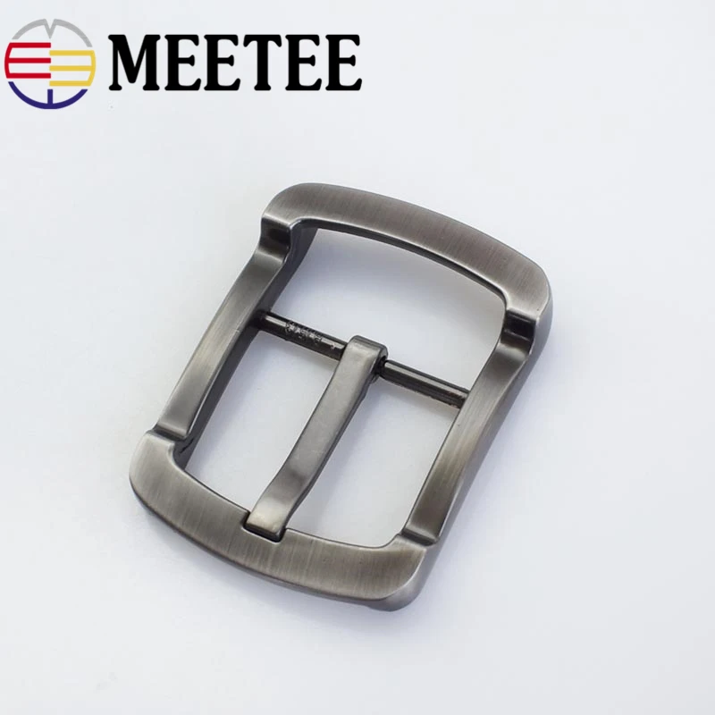 Meetee 40mm Men's Belt Buckle Matte Gun Color Pin Buckle Suitable for 38mm Wide Belt Mens Jeans Accessories Diy Leather Craft
Meetee 40mm Men's Belt Buckle Matte Gun Color Pin Buckle Suitable for 38mm Wide Belt Mens Jeans Accessories Diy Leather Craft
