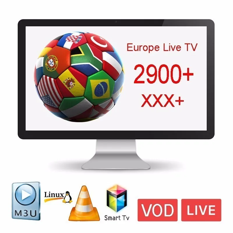 IPTV Subscription Europe Italia French Portugal Spain Poland German Arabic Sports Smart TV Box IPTV Android M3u 2900+ Live+
IPTV Subscription Europe Italia French Portugal Spain Poland German Arabic Sports Smart TV Box IPTV Android M3u 2900+ Live+