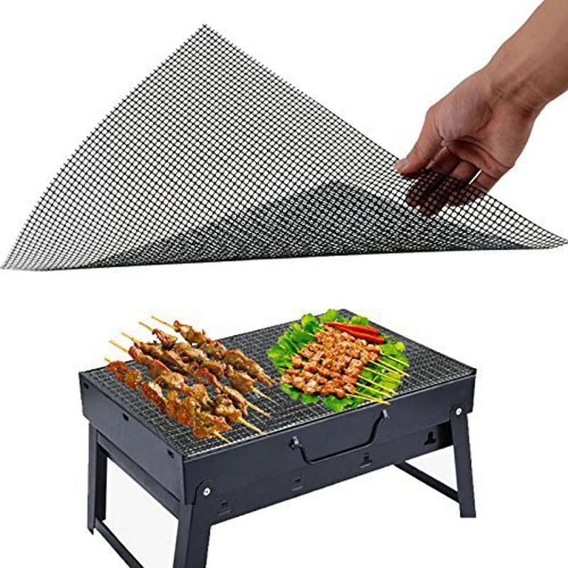2pcs/set Heat Resistance Barbecue Grilling Mats 33*40cm Non-stick High Security Grid Shape BBQ Mat For Outdoor Activities Picnic
2pcs/set Heat Resistance Barbecue Grilling Mats 33*40cm Non-stick High Security Grid Shape BBQ Mat For Outdoor Activities Picnic