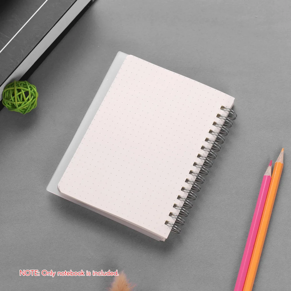 A6 Coil Notebook Spiral Notebooks with Elastic Band Lined Dotted Square Grid Pages Diary Journal Memo Office and School Supplies
A6 Coil Notebook Spiral Notebooks with Elastic Band Lined Dotted Square Grid Pages Diary Journal Memo Office and School Supplies