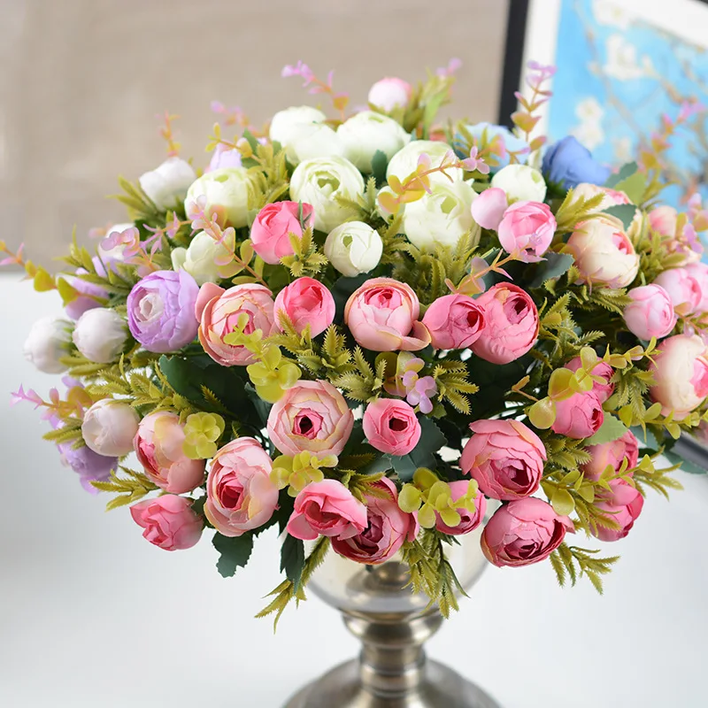 European Small to Artificial Flowers 10 Head Camellia Indoor Simulation Plant Wedding Artificial Flowers Silk Flower Corsage
European Small to Artificial Flowers 10 Head Camellia Indoor Simulation Plant Wedding Artificial Flowers Silk Flower Corsage