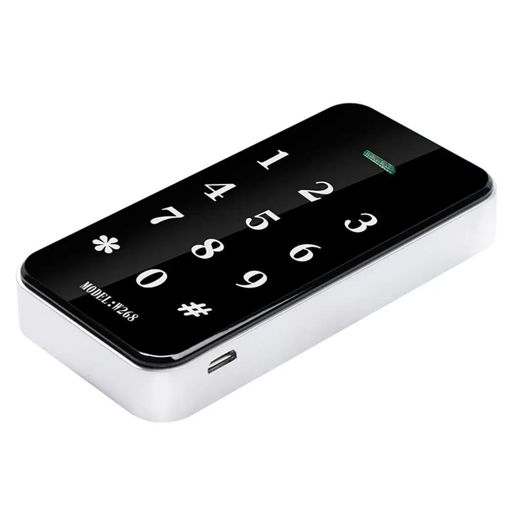 Фото Home Smart Electronic Digital Door Keyless Password Cabinet Lock 4.8V Low Voltage Alarm Prompt Micro USB | Безопасность и защита