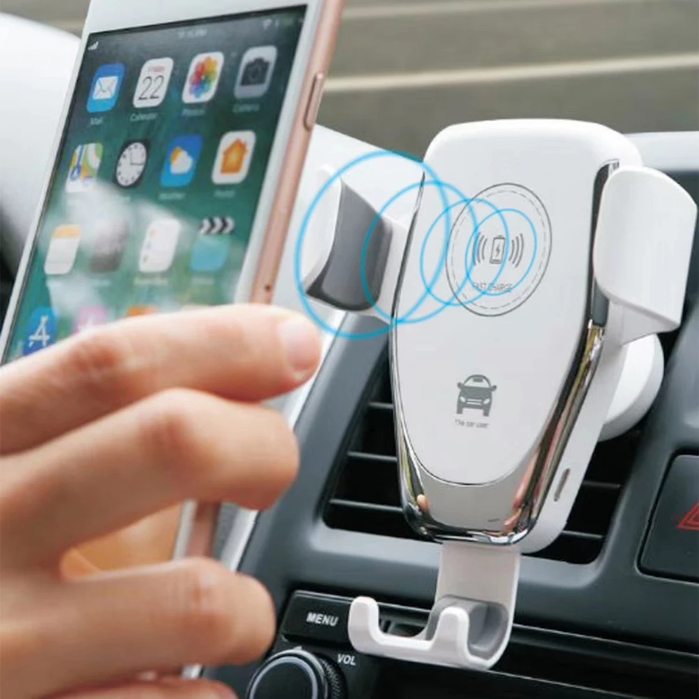 USB Real Fast Qi Wireless Charging Charger Car Air Outlet Holder for Cell Phone Hand-free Call Anti-slippery Anti-shock
USB Real Fast Qi Wireless Charging Charger Car Air Outlet Holder for Cell Phone Hand-free Call Anti-slippery Anti-shock