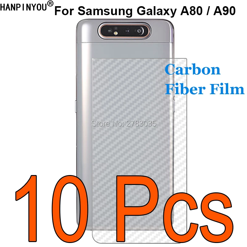 10 Pcs/Lot For Samsung Galaxy A80 / A90 6.7" Durable 3D Anti-fingerprint Transparent Carbon Fiber Back Film Screen Protector
10 Pcs/Lot For Samsung Galaxy A80 / A90 6.7" Durable 3D Anti-fingerprint Transparent Carbon Fiber Back Film Screen Protector