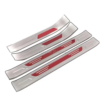 For 2017 Nissan X-Trail Stainless Steel Door Sill Scuff Kick Plate Protector Trim Guard Pedal Cover Car Styling Accessories
For 2017 Nissan X-Trail Stainless Steel Door Sill Scuff Kick Plate Protector Trim Guard Pedal Cover Car Styling Accessories