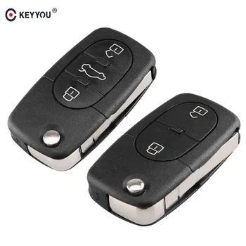 KEYYOU Replacement 2/3 Buttons Flip Car Key Case Shell Fob For Audi TT A2 A3 A4 A6 A8 Quattro Old Models With Blade CR1620
KEYYOU Replacement 2/3 Buttons Flip Car Key Case Shell Fob For Audi TT A2 A3 A4 A6 A8 Quattro Old Models With Blade CR1620